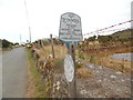 SH2227 : Best Kept Village sign, Rhiw by David Hillas