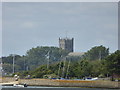 Scene across the harbour at Mudeford