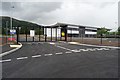 Entrance to the new building, Malvern Science Park