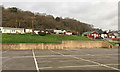 Chalets, cabins, bungalows and huts at the back of Monmouth Beach, Lyme Regis