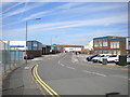 Industrial road off Mansfield Road, Derby