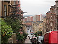 View down Gardner Street