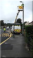 Openreach staff at work, Monnow Way, Bettws, Newport