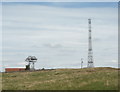 Communications masts on Proctor Height Hill