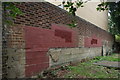 View of the wall at the back of the garden of Lewisham Parish Church St. Mary the Virgin #2