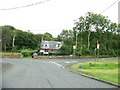 Road junction at Littlemill