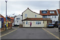 Decorated houses, Lifeboat Plain, Sheringham