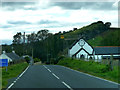 Approaching Pisgah on the A4120