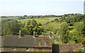 View from Abbey Row, Malmesbury, Wiltshire 2013