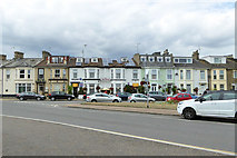 TG5307 : Houses and hotels, Trafalgar Road, Great Yarmouth by Robin Webster