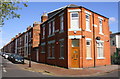 Houses on Sherrard Road at Vulcan Road junction