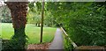 Park, path and stream in Wendover