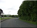 Junction of the B730 and the A70 at Coalhall