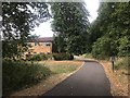 Houses on the edge of Central Forest Park