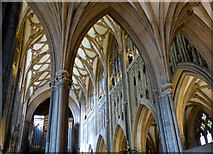 ST5545 : Wells Cathedral by Chris Gunns