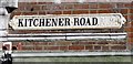 Kitchener Road sign old style