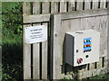 Sewage sign at West Cairnbeg near Fettercairn