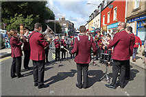 NT4936 : Galashiels Town Band by Walter Baxter