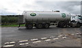 Arla milk tanker in Coed-y-fedw, Monmouthshire