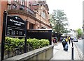 Street outside Richmond Library and Theatre