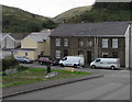 Vehicles and houses, Railway Terrace, Ogmore Vale