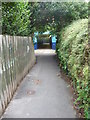 Footpath and pedestrian underpass