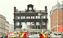J3374 : Primark (Bank Buildings) fire, Belfast - August 2018(2) by Albert Bridge