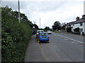 Bus stop in Penegoes