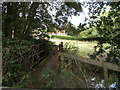 Footbridge and Stile in Llanfynydd