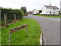 The eastern end of Finnegans Road