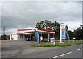 NZ1835 : Service station on the A690, Helmington Row by JThomas