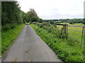 The single tracked Drumalt Road