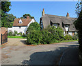 Balsham: the bend in Church Lane