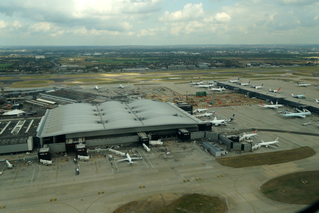 Terminal 2 At Heathrow From The Air © Mike Pennington :: Geograph ...