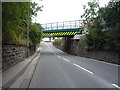 NZ2129 : Railway bridge over South Church Road (A689), Bishop Auckland by JThomas