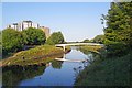 Footbridge From the Salford Trail