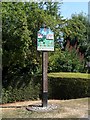 Village sign, High Easter