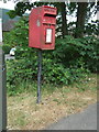 Elizabeth II postbox on Ashopton Road, Bamford