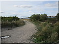 Entrance to solar farm, Askern