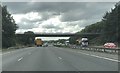 Road Bridge Over M1 Near Markfield