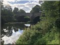 A177 road bridge over the river Wear at Shincliffe Village