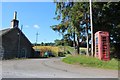 Road junction at Milltown of Aberdalgie