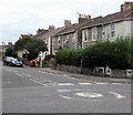 West along Clarendon Road, Weston-super-Mare