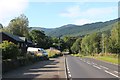 A84 entering Stathyre southwards