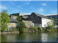 Industrial buildings by canal, 2012