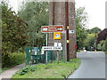 Wakes Colne Village Name sign