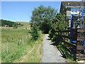 Path at the end of Shire Way, Glossop