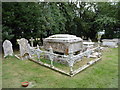 All Saints, Catherington: grave of Edmund Kean