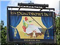 The Punchbowl Inn sign