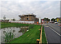 Wilford Lane: new houses and road works